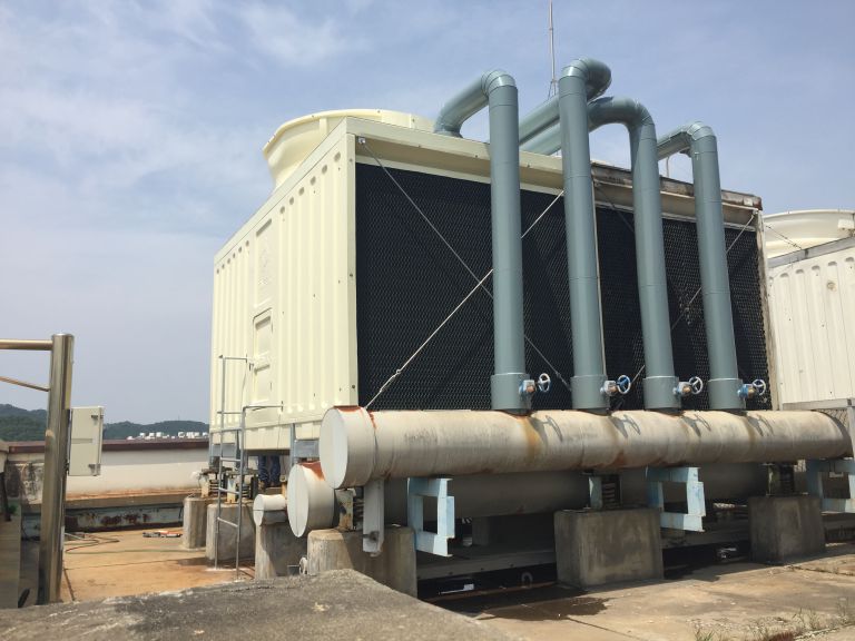 LG이노텍 구미공장 300RT 직교류 냉각탑 신설공사