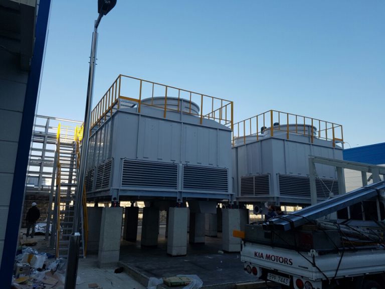 더블유스코프 대향류 400RT 6대 신설공사