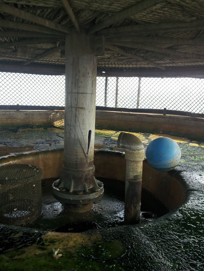 성진빌딩 100RT 원형 냉각탑 보수공사