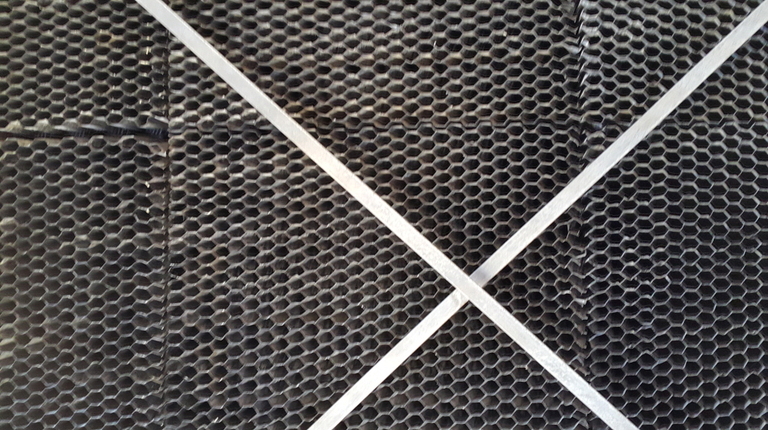 nc백화점 직교류냉각탑 충진물 교체공사