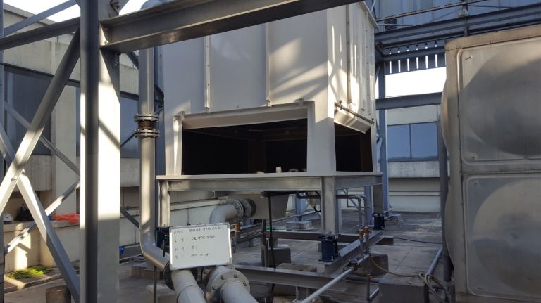 교보생명 평택사옥 150RT 대향류 냉각탑 교체공사