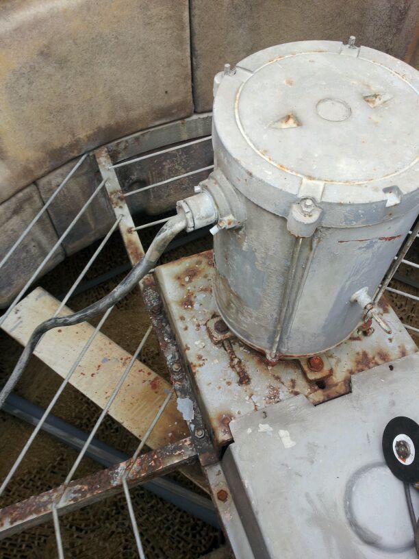 교보재단 300RT 원형 냉각탑 보수공사