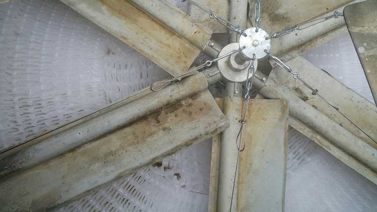 국민은행 분당 수내지점 175RT 원형 냉각탑 헤드노즐, 충진재 교체공사