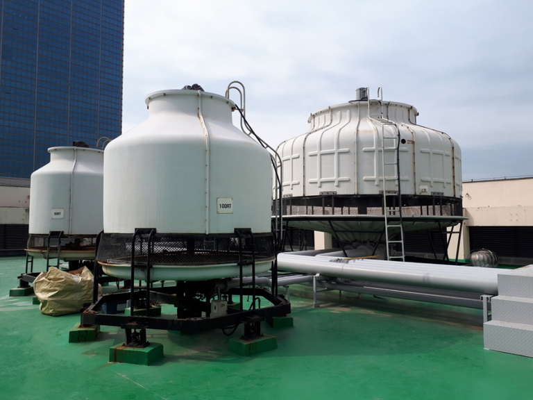 신한은행 중구 원형 1000RT 냉각탑 철거공사