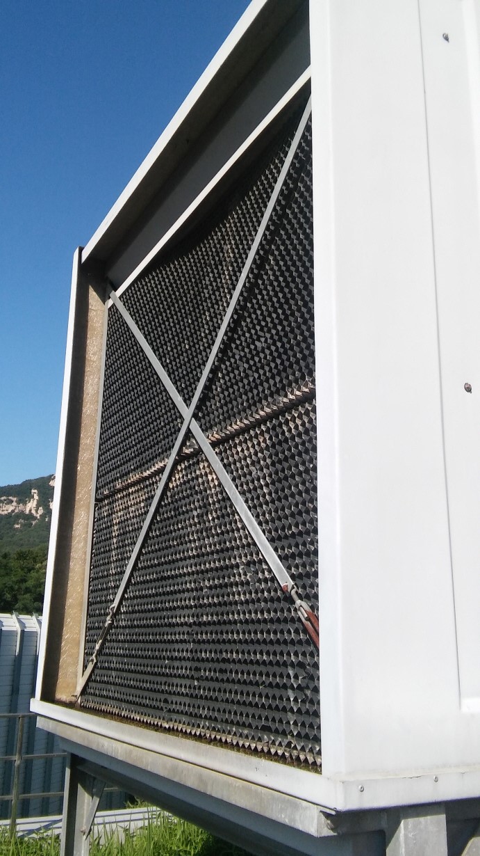 TSK 워터 직교류 냉각탑 충진물 교체공사