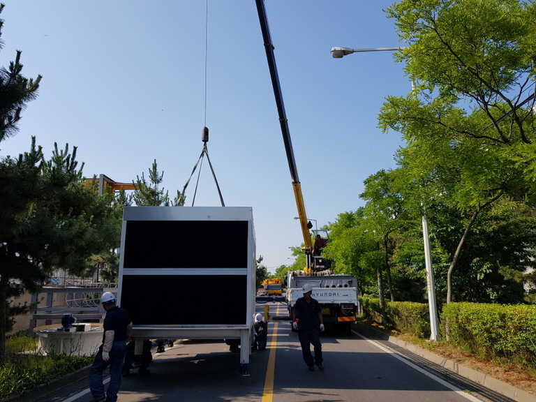 매립지 직교류 250RT 냉각탑 4SET 신설공사 