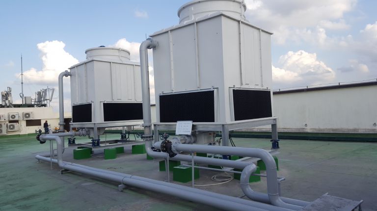 교보생명 제주사옥 150RT 대향류 냉각탑 신설공사