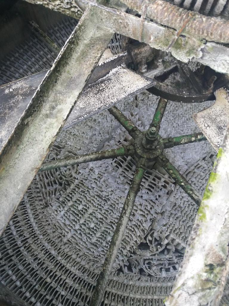 일진제강 원형 125RT 80RT 냉각탑 충진물 교체 및 헤드,노즐 교체공사