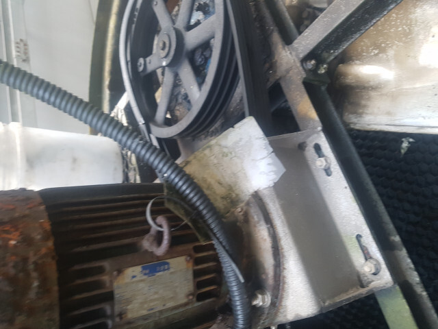 신신산업기계 대향류 냉각탑 모터, FAN, 풀리, 충진물 교체공사