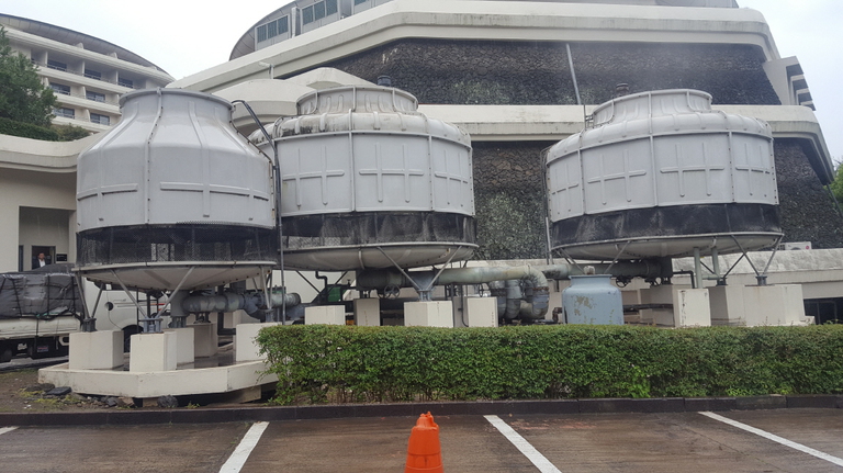 제주 하얏트 호텔 원형 350RT x 2set 125RT 보수공사