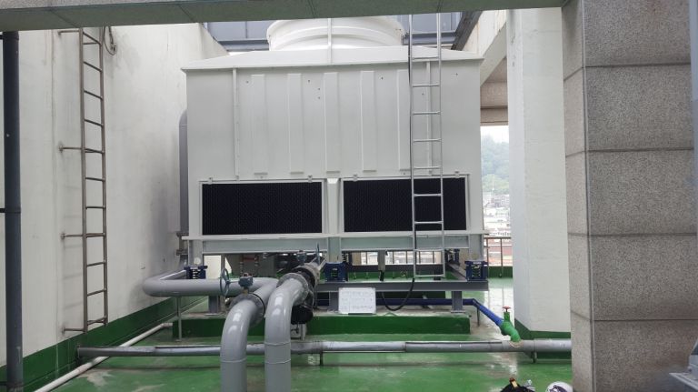 교보생명 신촌사옥 250RT 대향류 냉각탑 신설공사